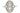 Art Deco Era Platinum Oval Diamond Cluster Ring - 0.36cts