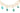 14.5" Antique 9ct Gold Turquoise Collar Necklace