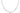 16.5" Georgian Cut Steel Necklace, with 9ct Gold Bolt-Ring