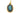 Antique 15ct Gold Sapphire Charm, 0.36ct