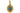 18ct Gold Natural Sapphire Charm, 0.80ct