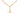 20.5" 9ct Gold Figaro Albert Chain, Dog-Clip & T-Bar (17.7g)
