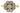 Art Deco 18ct Gold Sapphire Diamond Flower Cluster Ring
